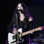 Aubrie Sellers album release show at Mercury Lounge in NYC on January 27, 2016.
