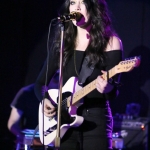 Aubrie Sellers album release show at Mercury Lounge in NYC on January 27, 2016.