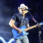 Brad Paisley at FarmBorough Festival in New York City on June 27, 2015.