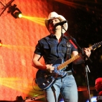 Brad Paisley at FarmBorough Festival in New York City on June 27, 2015.