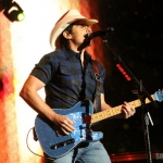 Brad Paisley at FarmBorough Festival in New York City on June 27, 2015.