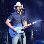 Brad Paisley at FarmBorough Festival in New York City on June 27, 2015.