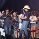 Brad Paisley at FarmBorough Festival in New York City on June 27, 2015.
