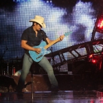 Brad Paisley at FarmBorough Festival in New York City on June 27, 2015.