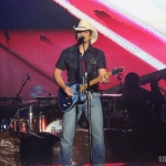 Brad Paisley at FarmBorough Festival in New York City on June 27, 2015.