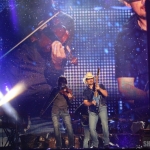 Brad Paisley at FarmBorough Festival in New York City on June 27, 2015. Brad Paisley at FarmBorough Festival in New York City on June 27, 2015.