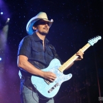 Brad Paisley at FarmBorough Festival in New York City on June 27, 2015. Brad Paisley at FarmBorough Festival in New York City on June 27, 2015.