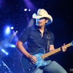 Brad Paisley at FarmBorough Festival in New York City on June 27, 2015. Brad Paisley at FarmBorough Festival in New York City on June 27, 2015.