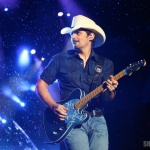 Brad Paisley at FarmBorough Festival in New York City on June 27, 2015. Brad Paisley at FarmBorough Festival in New York City on June 27, 2015.