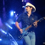 Brad Paisley at FarmBorough Festival in New York City on June 27, 2015. Brad Paisley at FarmBorough Festival in New York City on June 27, 2015.