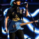 Brad Paisley at the Xfinity Theatre in Hartford CT on July 25, 2015.