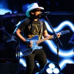 Brad Paisley at the Xfinity Theatre in Hartford CT on July 25, 2015.