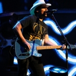 Brad Paisley at the Xfinity Theatre in Hartford CT on July 25, 2015.