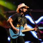 Brad Paisley at the Xfinity Theatre in Hartford CT on July 25, 2015.