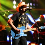 Brad Paisley at the Xfinity Theatre in Hartford CT on July 25, 2015.
