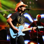 Brad Paisley at the Xfinity Theatre in Hartford CT on July 25, 2015.
