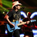 Brad Paisley at the Xfinity Theatre in Hartford CT on July 25, 2015.