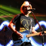Brad Paisley at the Xfinity Theatre in Hartford CT on July 25, 2015.