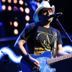 Brad Paisley at the Xfinity Theatre in Hartford CT on July 25, 2015.