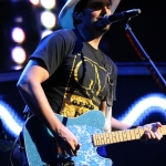 Brad Paisley at the Xfinity Theatre in Hartford CT on July 25, 2015.