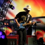 Brad Paisley at the Xfinity Theatre in Hartford CT on July 25, 2015.