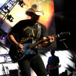 Brad Paisley at the Xfinity Theatre in Hartford CT on July 25, 2015.