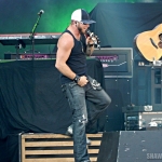 Brantley Gilbert performing at MetLife Stadium on August 15, 2015.