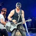 Brantley Gilbert performing at MetLife Stadium on August 15, 2015.