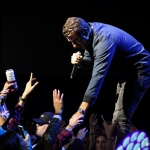Brett Eldredge in Hartford on May 13, 2017 / Photo by Shawn St. Jean Brett Eldredge in Hartford on May 13, 2017 / Photo by Shawn St. Jean