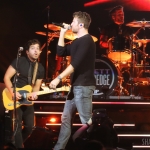 Brett Eldredge opening for Keith Urban at Brooklyn's Barclays Center on November 19, 2016.
