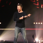 Brett Eldredge opening for Keith Urban at Brooklyn's Barclays Center on November 19, 2016.