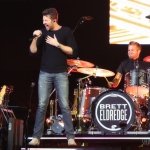 Brett Eldredge opening for Keith Urban at Brooklyn's Barclays Center on November 19, 2016.