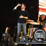 Brett Eldredge opening for Keith Urban at Brooklyn's Barclays Center on November 19, 2016.