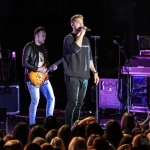 Brett Young at the PlayStation Theater in NYC, December 9, 2018. Photo by Shawn St. Jean.