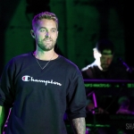 Brett Young at the PlayStation Theater in NYC, December 9, 2018. Photo by Shawn St. Jean.