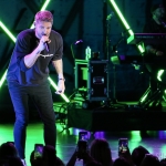 Brett Young at the PlayStation Theater in NYC, December 9, 2018. Photo by Shawn St. Jean.