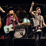 Brothers Osborne opening for Miranda Lambert at Xfinity Theatre in Hartford CT on August 19, 2016