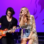 Carly Pearce opening for Rascal Flatts in Hartford CT on June 8, 2018. Photo by Shawn St. Jean