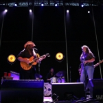 Chris and Morgane Stapleton at Forest Hills Stadium on July 23, 2016