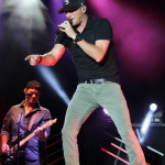 Cole Swindell at the Dutchess County Fair in Rhinebeck NY on August 27, 2015.