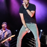 Cole Swindell at the Dutchess County Fair in Rhinebeck NY on August 27, 2015.