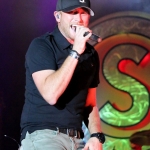 Cole Swindell at the Dutchess County Fair in Rhinebeck NY on August 27, 2015.