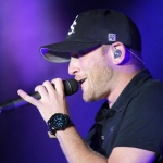 Cole Swindell at the Dutchess County Fair in Rhinebeck NY on August 27, 2015.