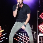 Cole Swindell at the Dutchess County Fair in Rhinebeck NY on August 27, 2015.