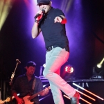Cole Swindell at the Dutchess County Fair in Rhinebeck NY on August 27, 2015.