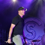 Cole Swindell at the Dutchess County Fair in Rhinebeck NY on August 27, 2015.
