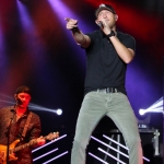 Cole Swindell at the Dutchess County Fair in Rhinebeck NY on August 27, 2015.