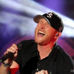 Cole Swindell at the Dutchess County Fair in Rhinebeck NY on August 27, 2015.