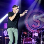 Cole Swindell at the Dutchess County Fair in Rhinebeck NY on August 27, 2015.