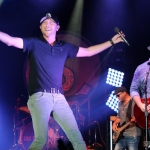 Cole Swindell at the Dutchess County Fair in Rhinebeck NY on August 27, 2015.